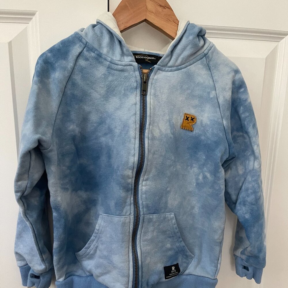 Rock Your Kid Tie-dye Hoodie